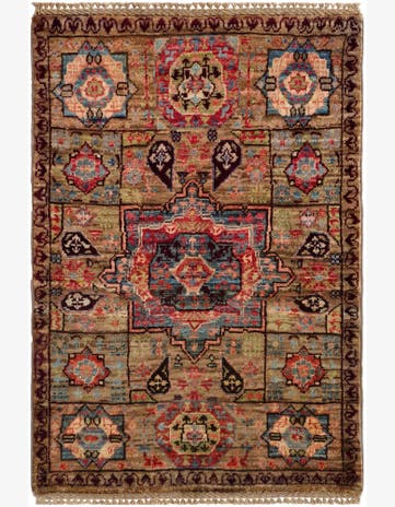 2' x 3' 1 Hand Knotted Mamluk Ziegler Rug