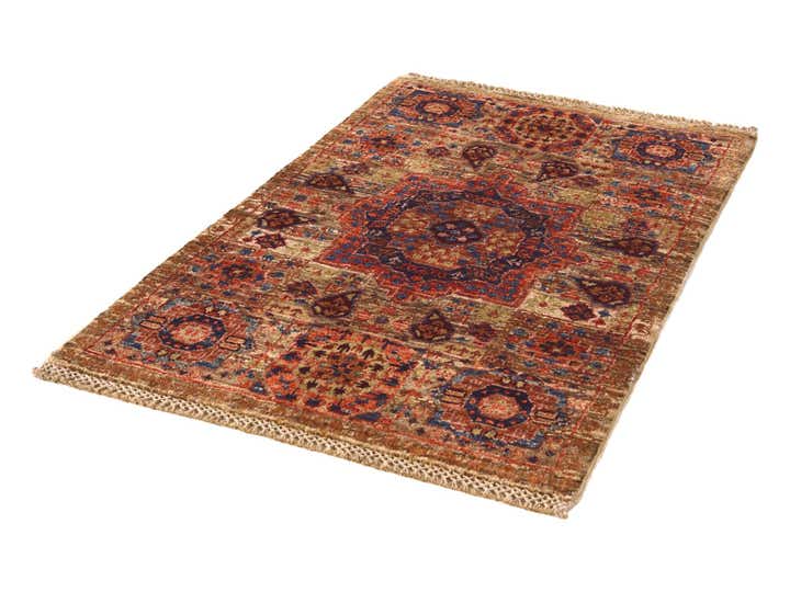 2' x 3' 3 Hand Knotted Mamluk Ziegler Rug