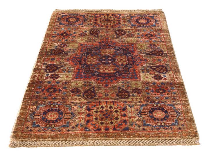 2' x 3' 3 Hand Knotted Mamluk Ziegler Rug