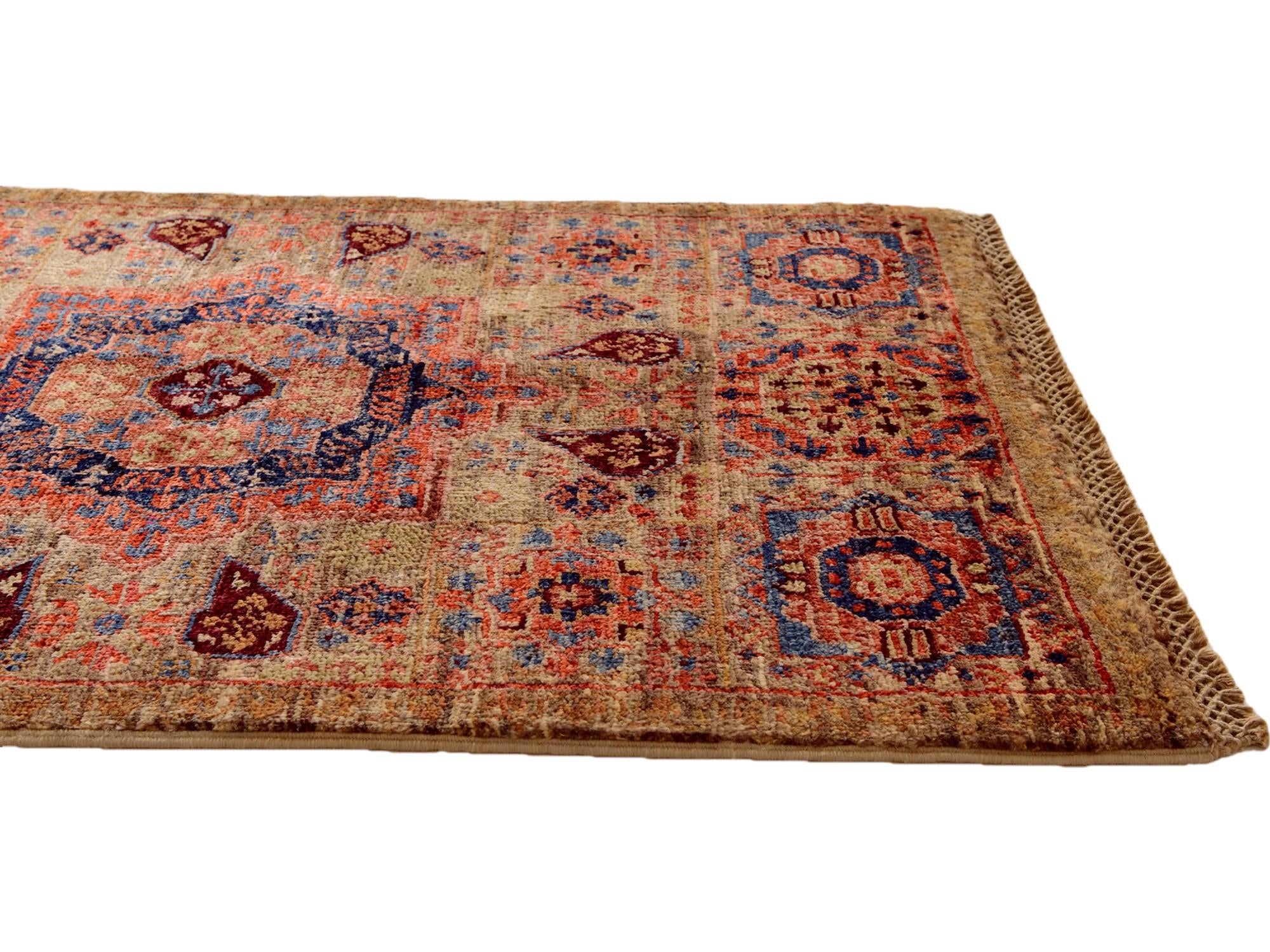 2' x 3' 3 Hand Knotted Mamluk Ziegler Rug