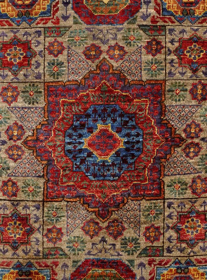 2' 1 x 3' 1 Hand Knotted Mamluk Ziegler Rug