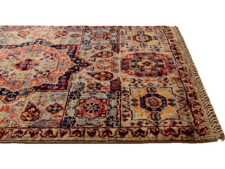 2' x 3' Hand Knotted Mamluk Ziegler Rug