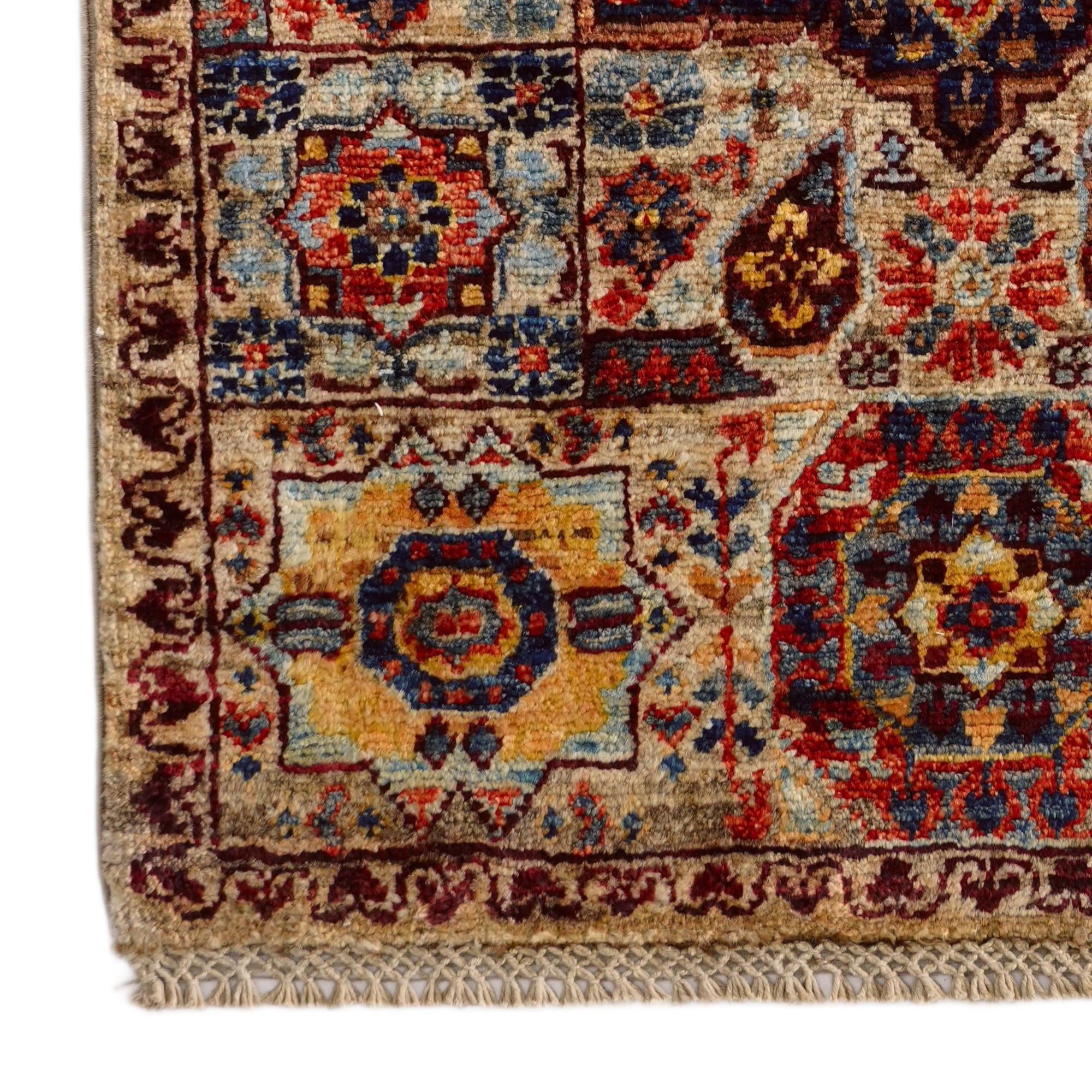 2' x 3' Hand Knotted Mamluk Ziegler Rug