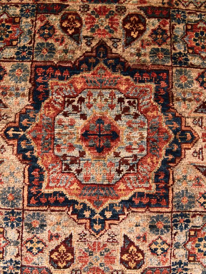 2' x 3' Hand Knotted Mamluk Ziegler Rug