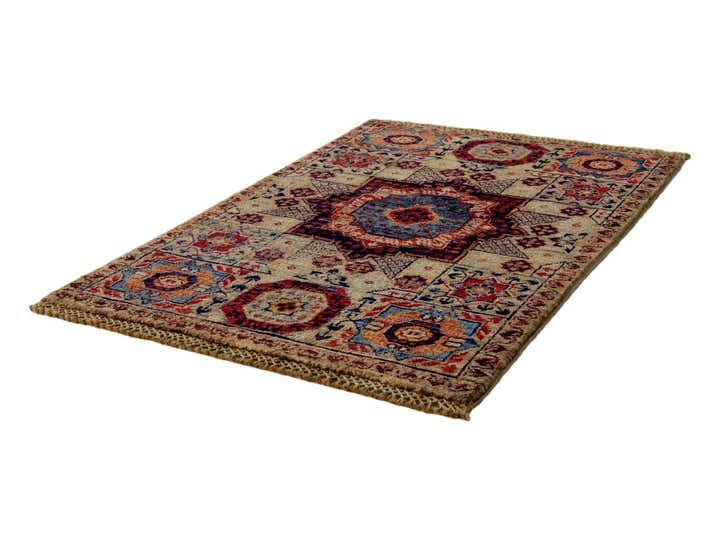 2' x 2' 11 Hand Knotted Mamluk Ziegler Rug