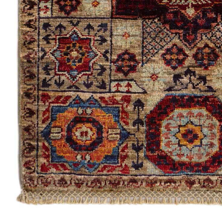 Detail image of 2' x 2' 11 Hand Knotted Mamluk Ziegler Rug