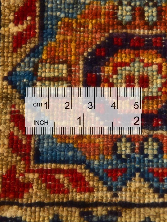 Detail image of 2' x 2' 11 Hand Knotted Mamluk Ziegler Rug