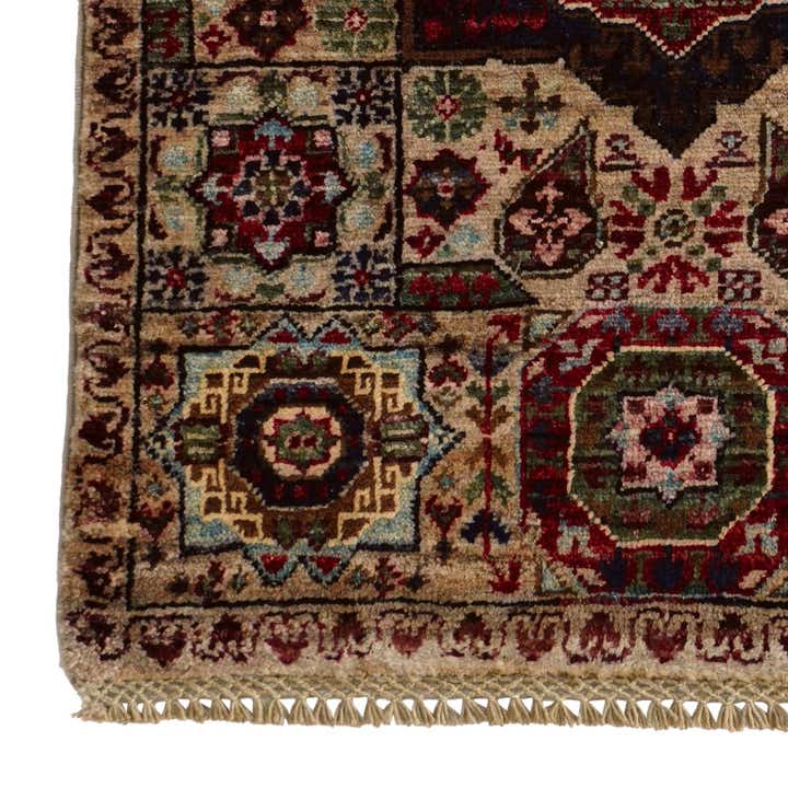 1' 11 x 2' 11 Hand Knotted Mamluk Ziegler Rug