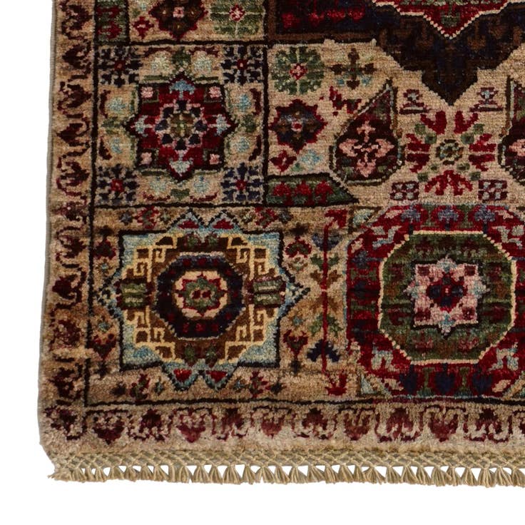 Detail image of 1' 11 x 2' 11 Hand Knotted Mamluk Ziegler Rug