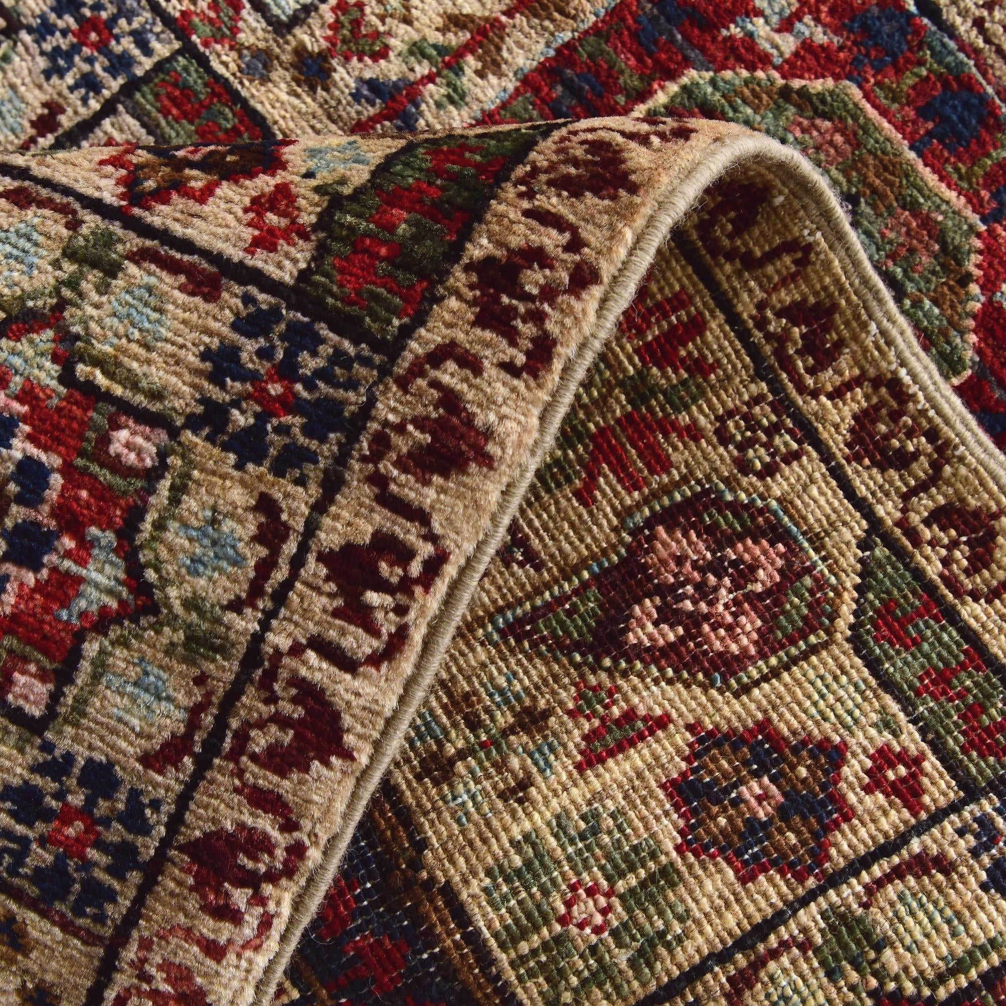 1' 11 x 2' 11 Hand Knotted Mamluk Ziegler Rug