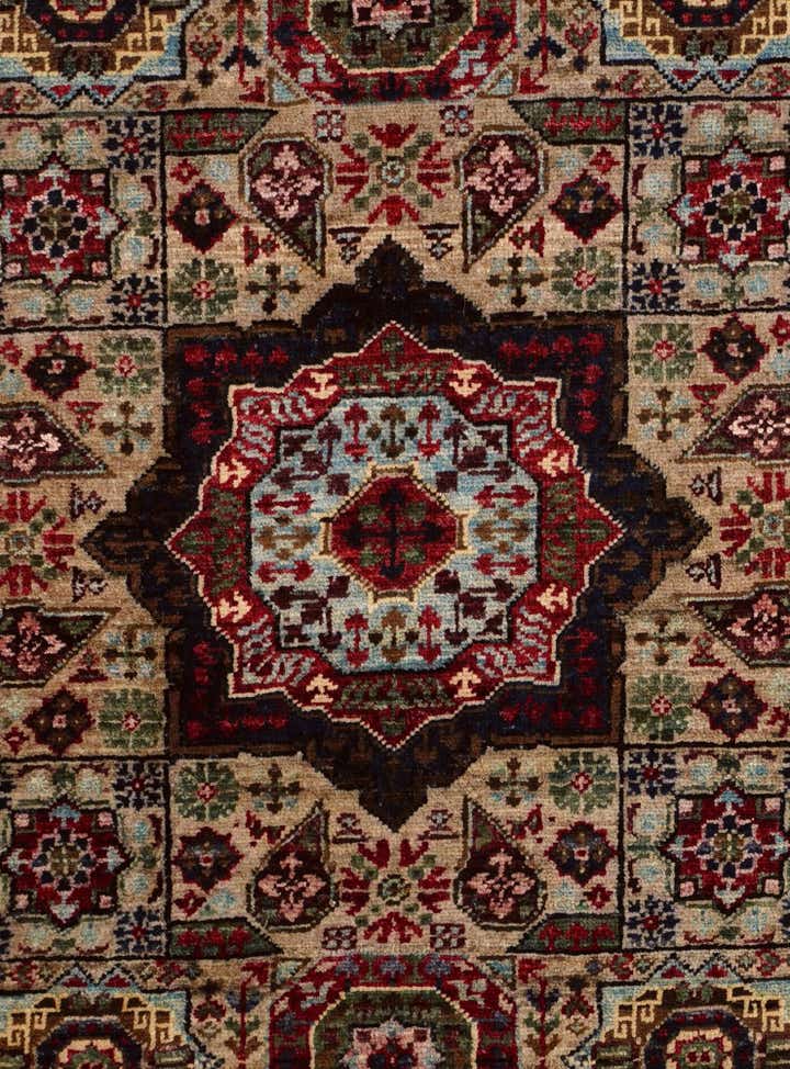 1' 11 x 2' 11 Hand Knotted Mamluk Ziegler Rug