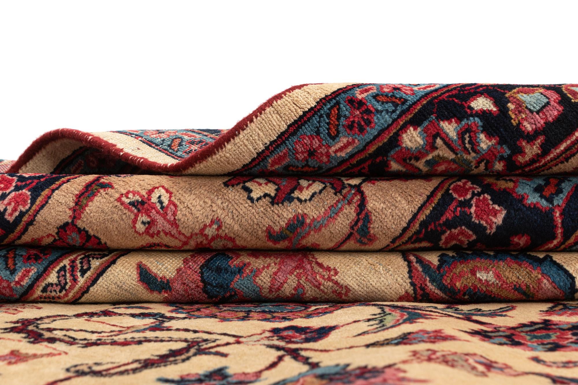 9' 8 x 13' Mashad Wool Rug