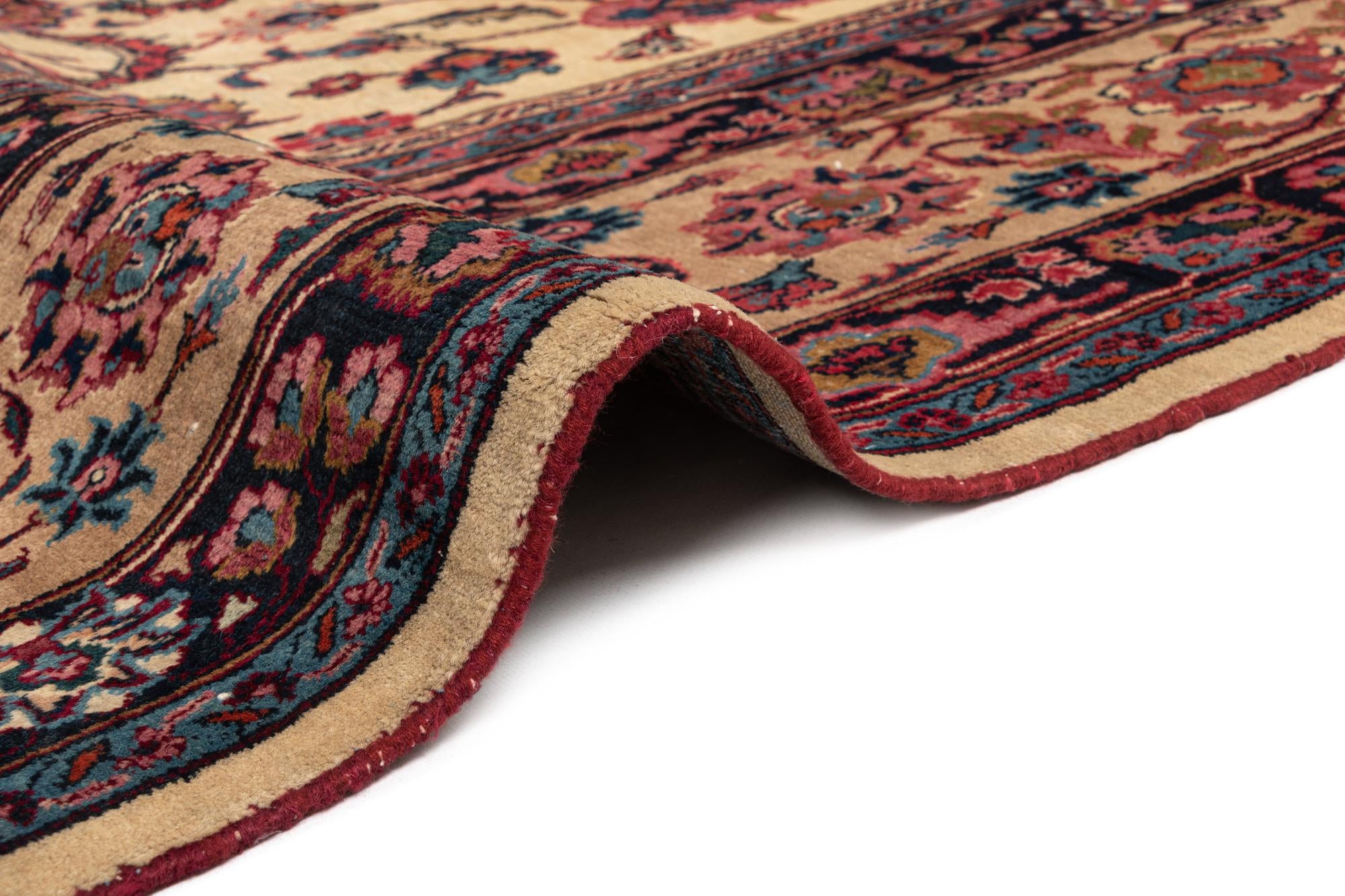 9' 8 x 13' Mashad Wool Rug