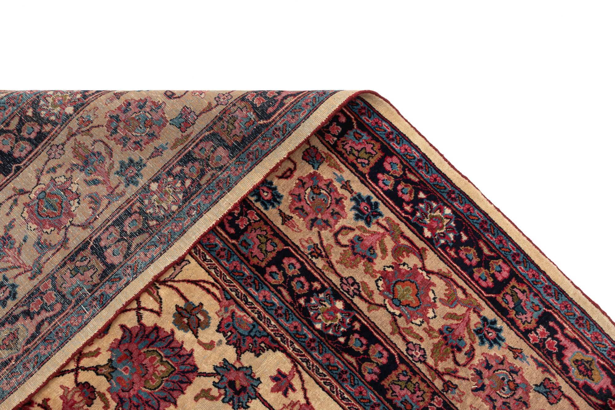 9' 8 x 13' Mashad Wool Rug