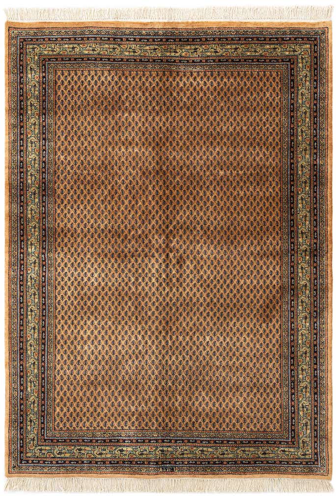 5' 8 x 7' 9 Hand Knotted Mir Oriental Wool Rug