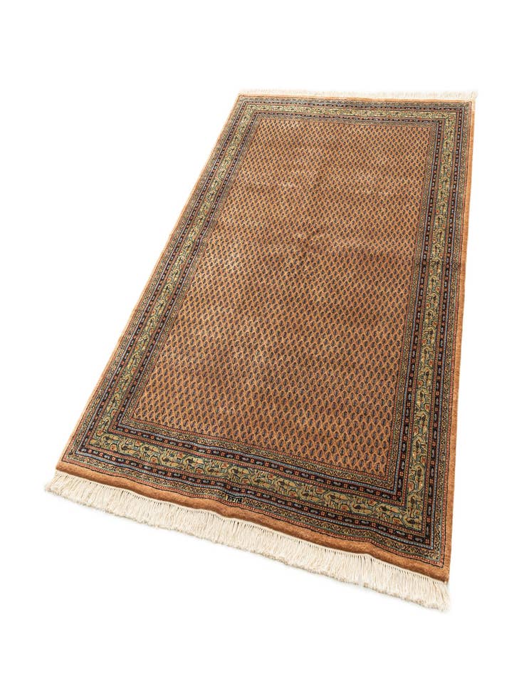 Detail image of 5' 8 x 7' 9  Hand Knotted Mir Oriental Wool Rug