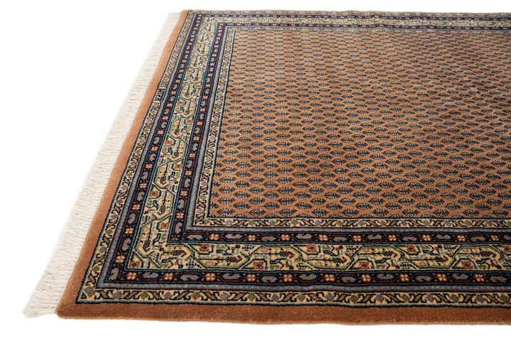 4' 7 x 6' 7 Hand Knotted Mir Oriental Wool Rug