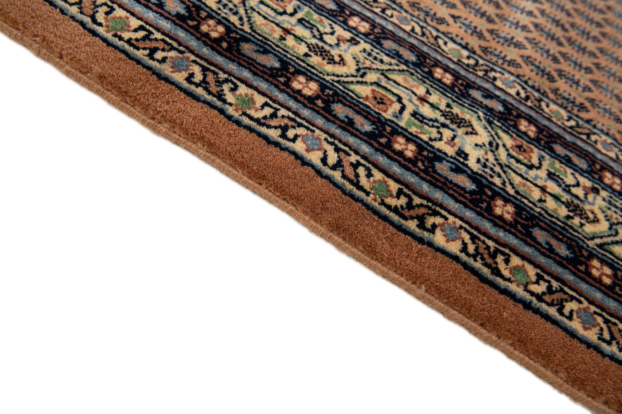 4' 7 x 6' 7 Hand Knotted Mir Oriental Wool Rug