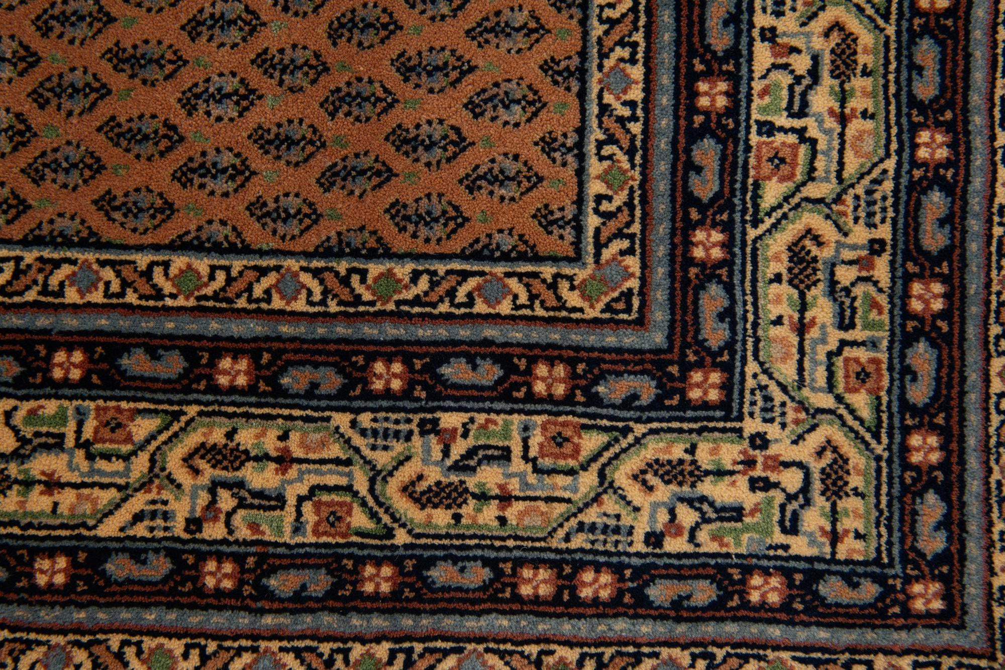 4' 7 x 6' 7 Hand Knotted Mir Oriental Wool Rug