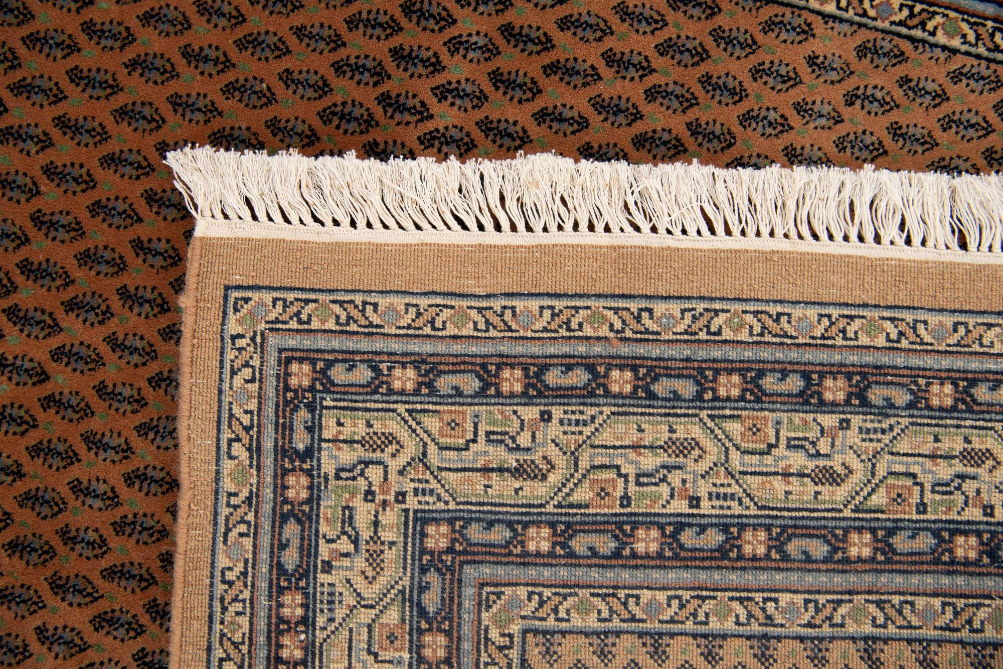 4' 7 x 6' 7 Hand Knotted Mir Oriental Wool Rug