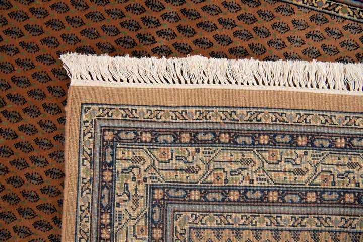 4' 7 x 6' 7 Hand Knotted Mir Oriental Wool Rug