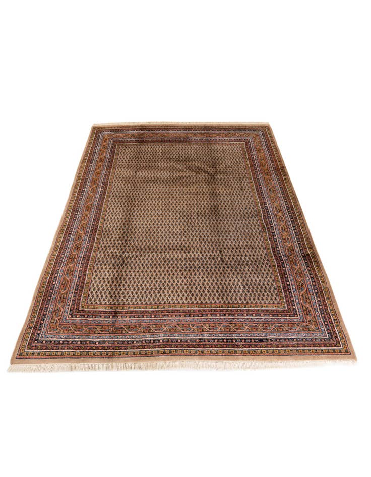 Detail image of 8' x 11' 5  Hand Knotted Mir Wool Rug