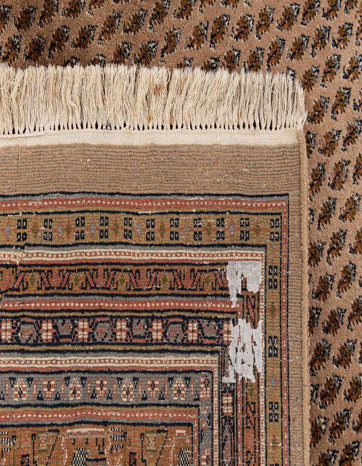 Detail image of 8' x 11' 5  Hand Knotted Mir Wool Rug