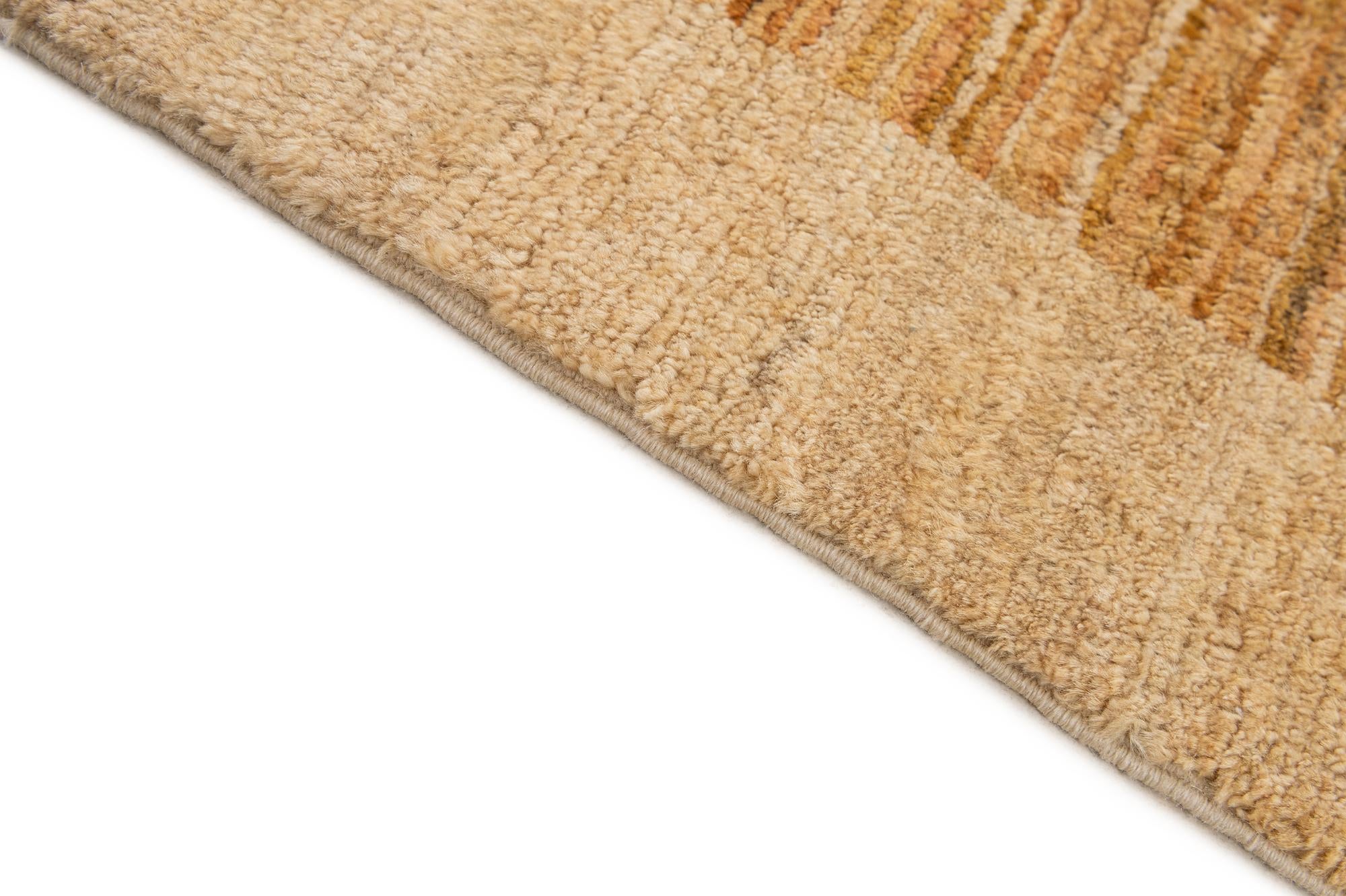 8' x 9' 6 Hand Knotted Modern Ziegler Wool Rug