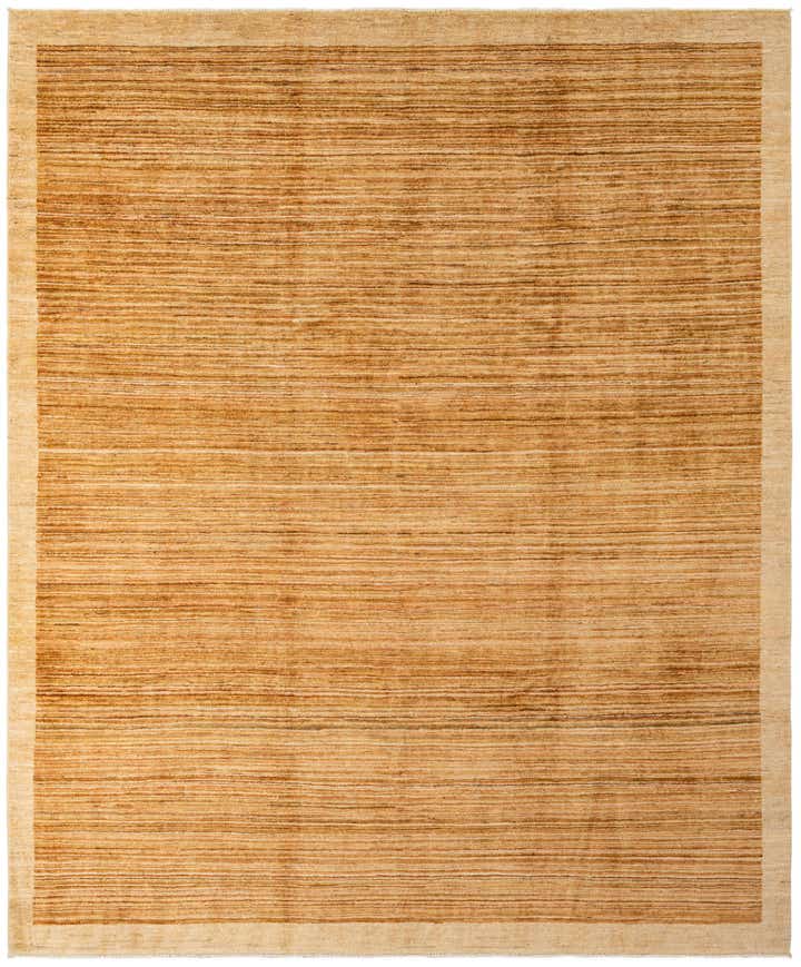 8' x 9' 6 Hand Knotted Modern Ziegler Wool Rug