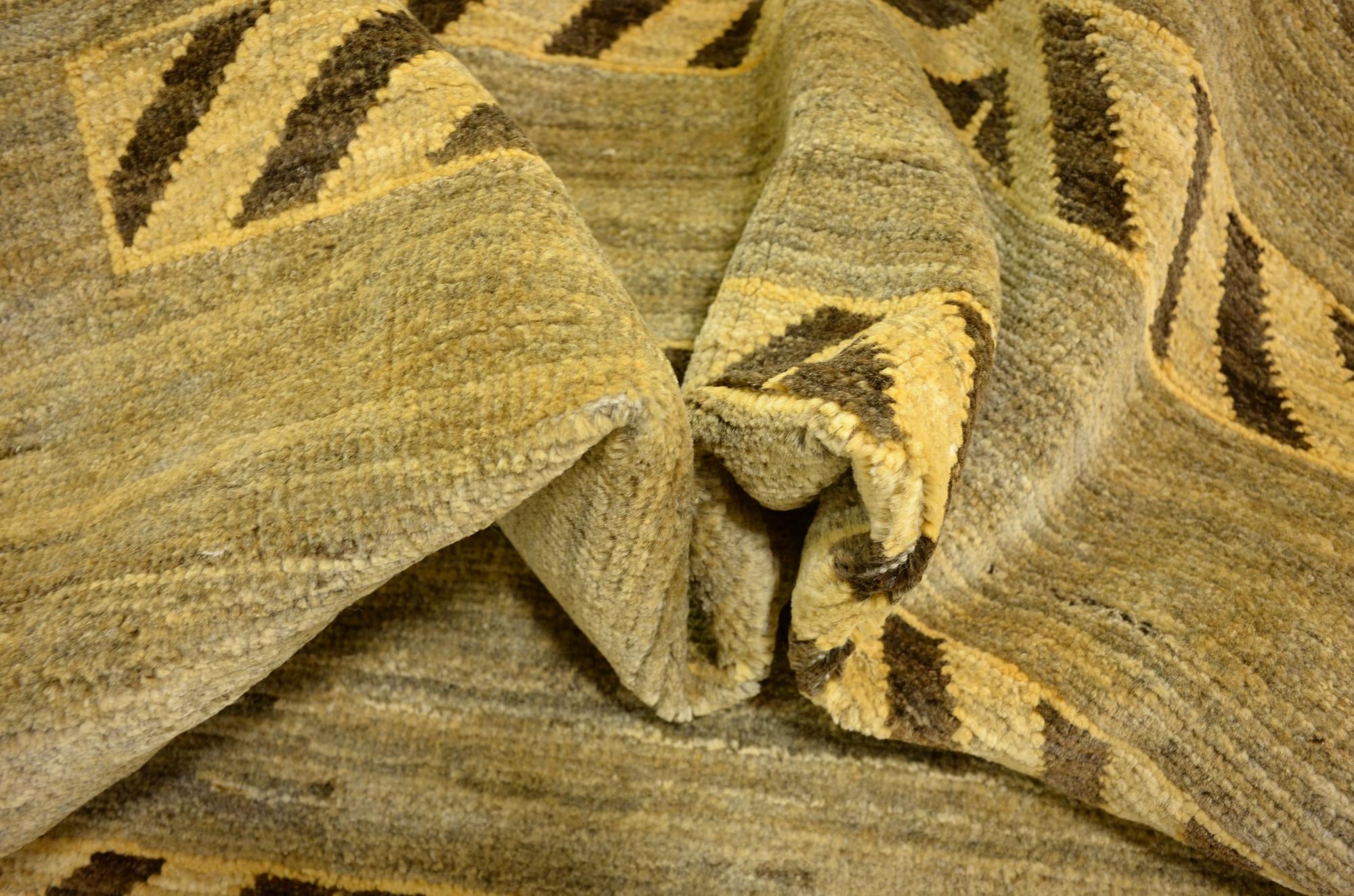 3' 9 x 5' 11 Hand Knotted Modern Ziegler Oriental Rug
