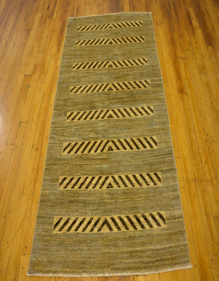 Detail image of 3' 9 x 5' 11  Hand Knotted Modern Ziegler Oriental Rug