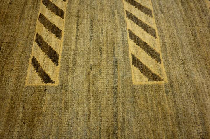 3' 9 x 5' 11 Hand Knotted Modern Ziegler Oriental Rug