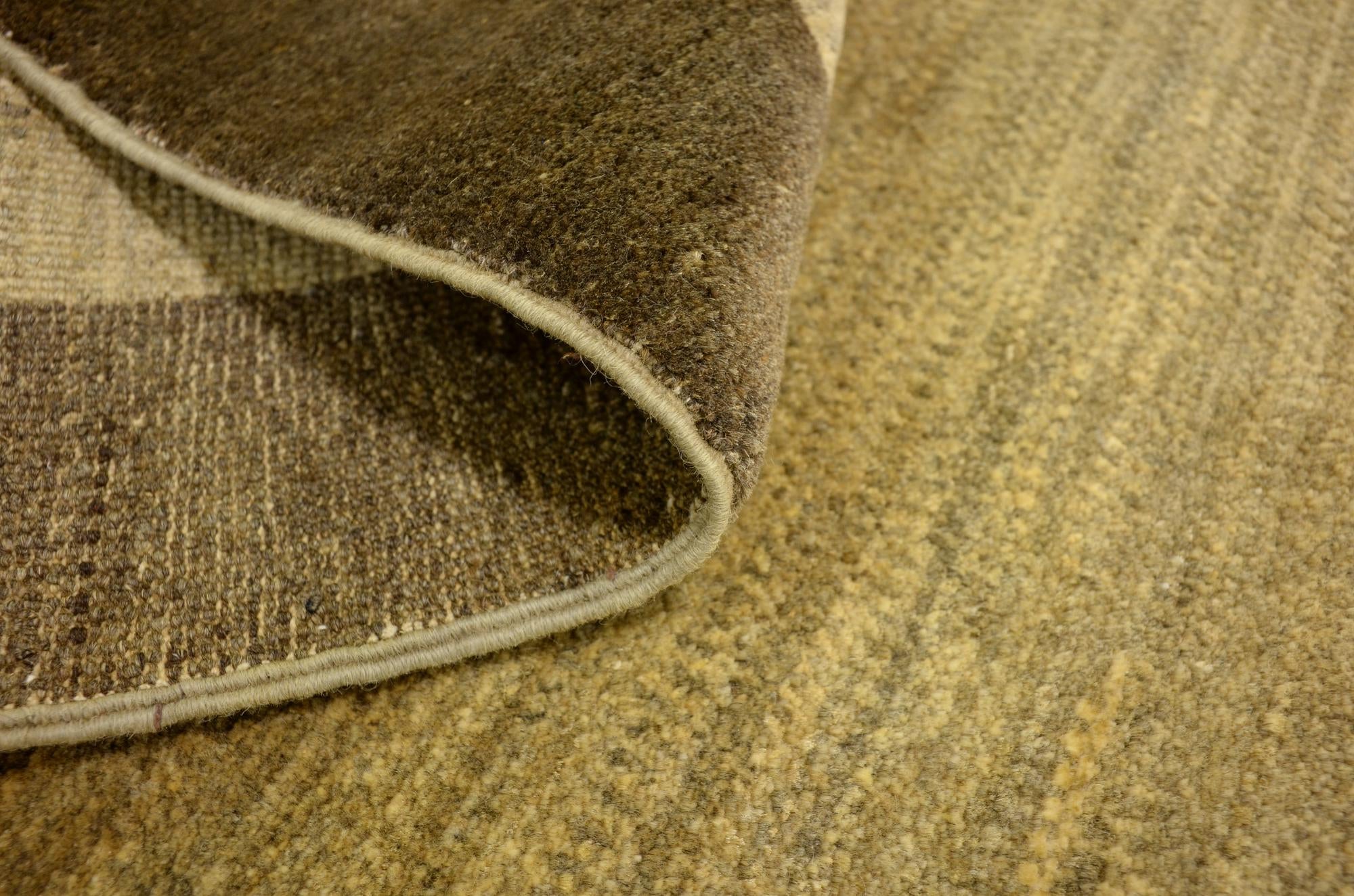 3' 11 x 6' Hand Knotted Modern Ziegler Oriental Rug