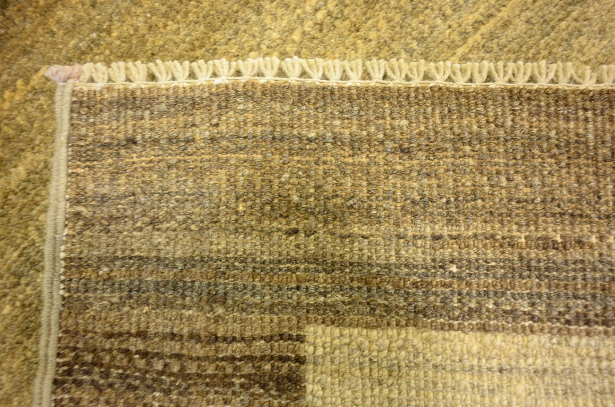3' 11 x 6' Hand Knotted Modern Ziegler Oriental Rug