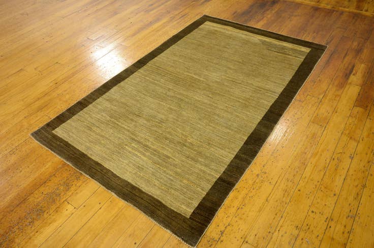 Detail image of 3' 11 x 6' Hand Knotted Modern Ziegler Oriental Rug
