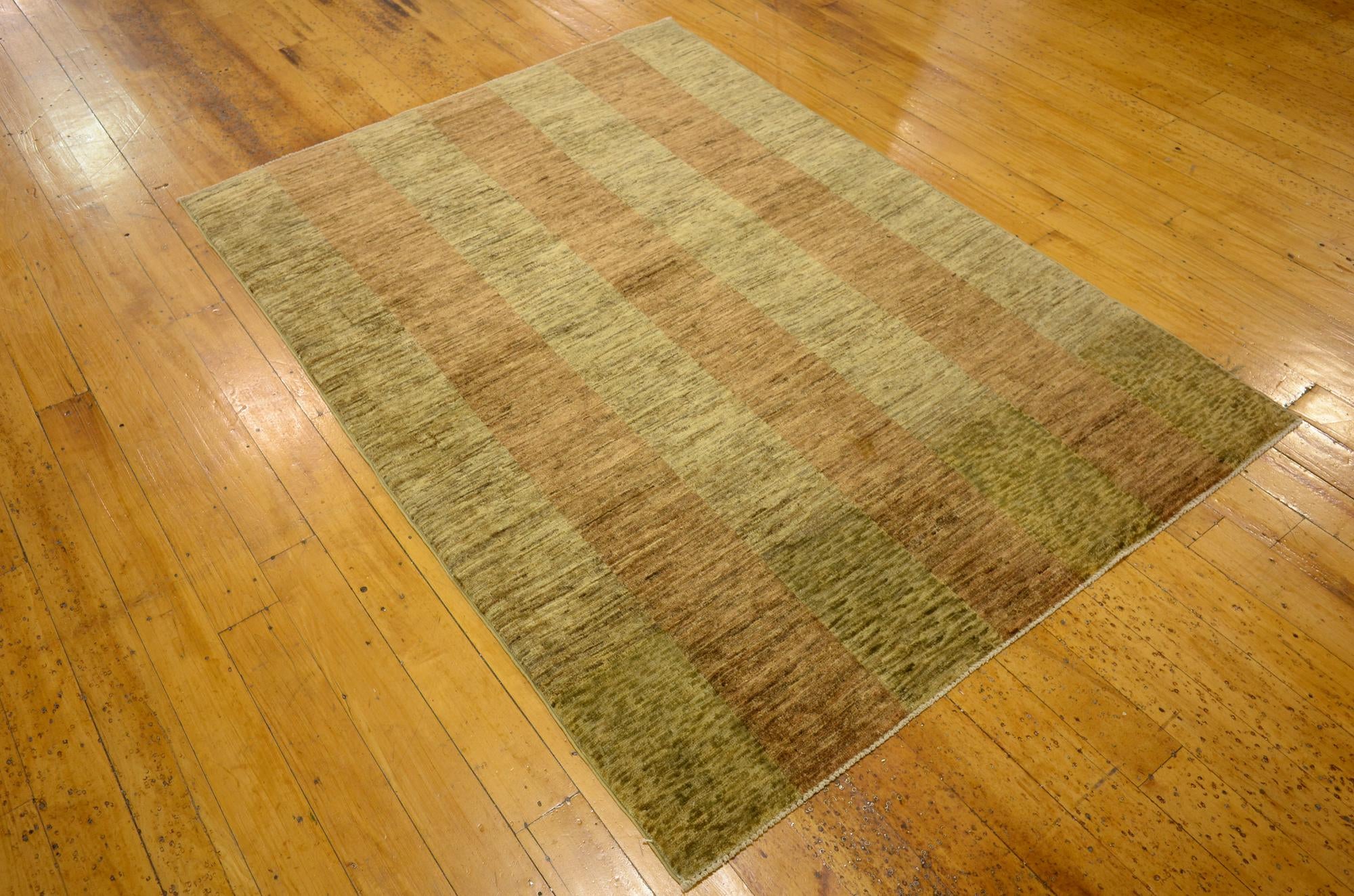 4' 1 x 5' 8 Hand Knotted Modern Ziegler Oriental Rug