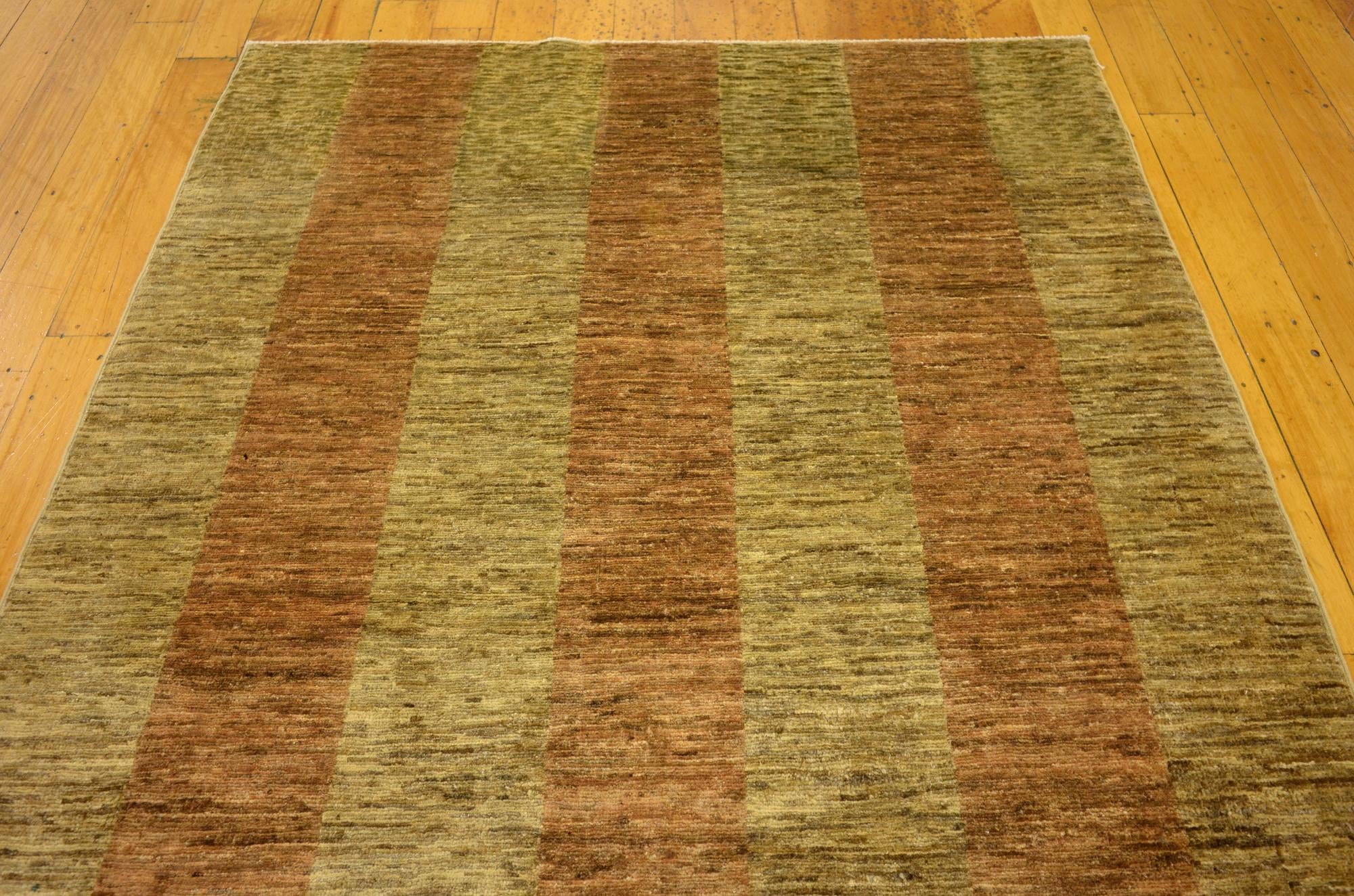 4' 1 x 5' 8 Hand Knotted Modern Ziegler Oriental Rug