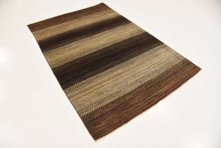 4' x 5' 10 Hand Knotted Modern Ziegler Rug