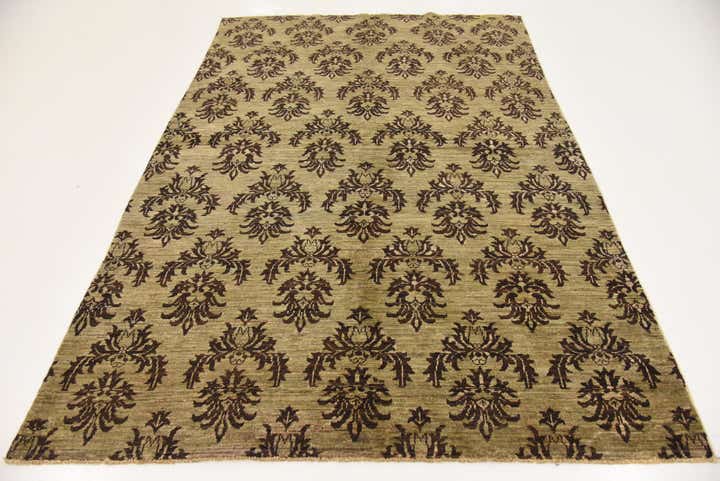 5' 5 x 7' 10 Hand Knotted Modern Ziegler Rug