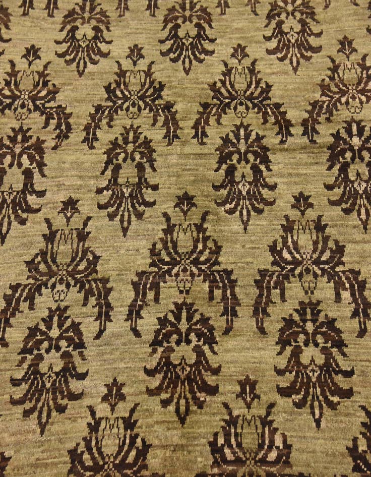 Detail image of 5' 5 x 7' 10  Hand Knotted Modern Ziegler Rug