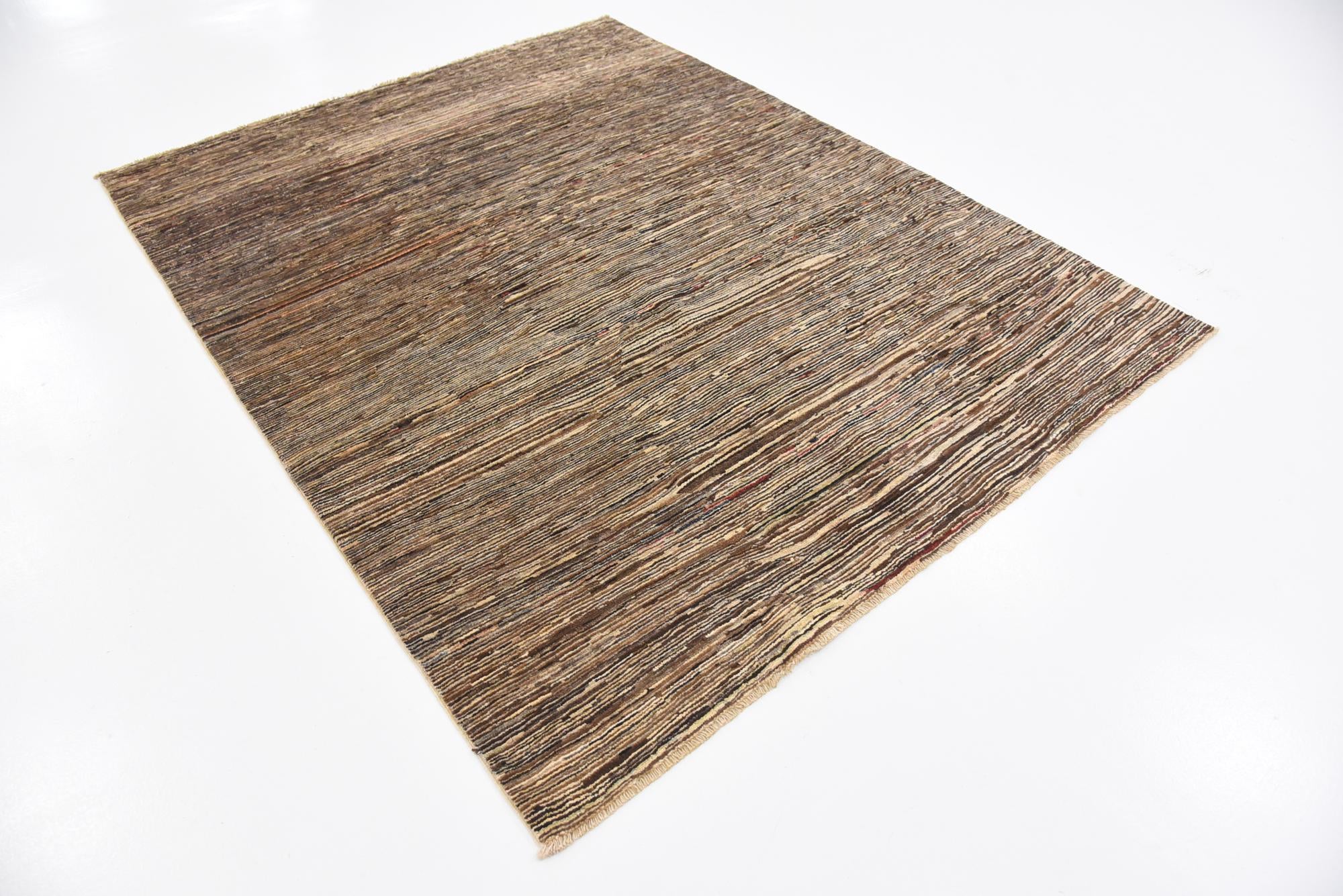 5' x 6' 4 Hand Knotted Modern Ziegler Rug