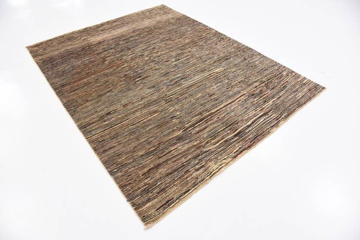 Detail image of 5' x 6' 4 Hand Knotted Modern Ziegler Rug