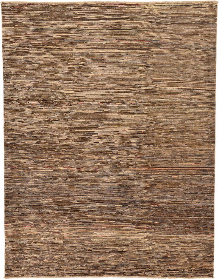 Detail image of 5' x 6' 4 Hand Knotted Modern Ziegler Rug