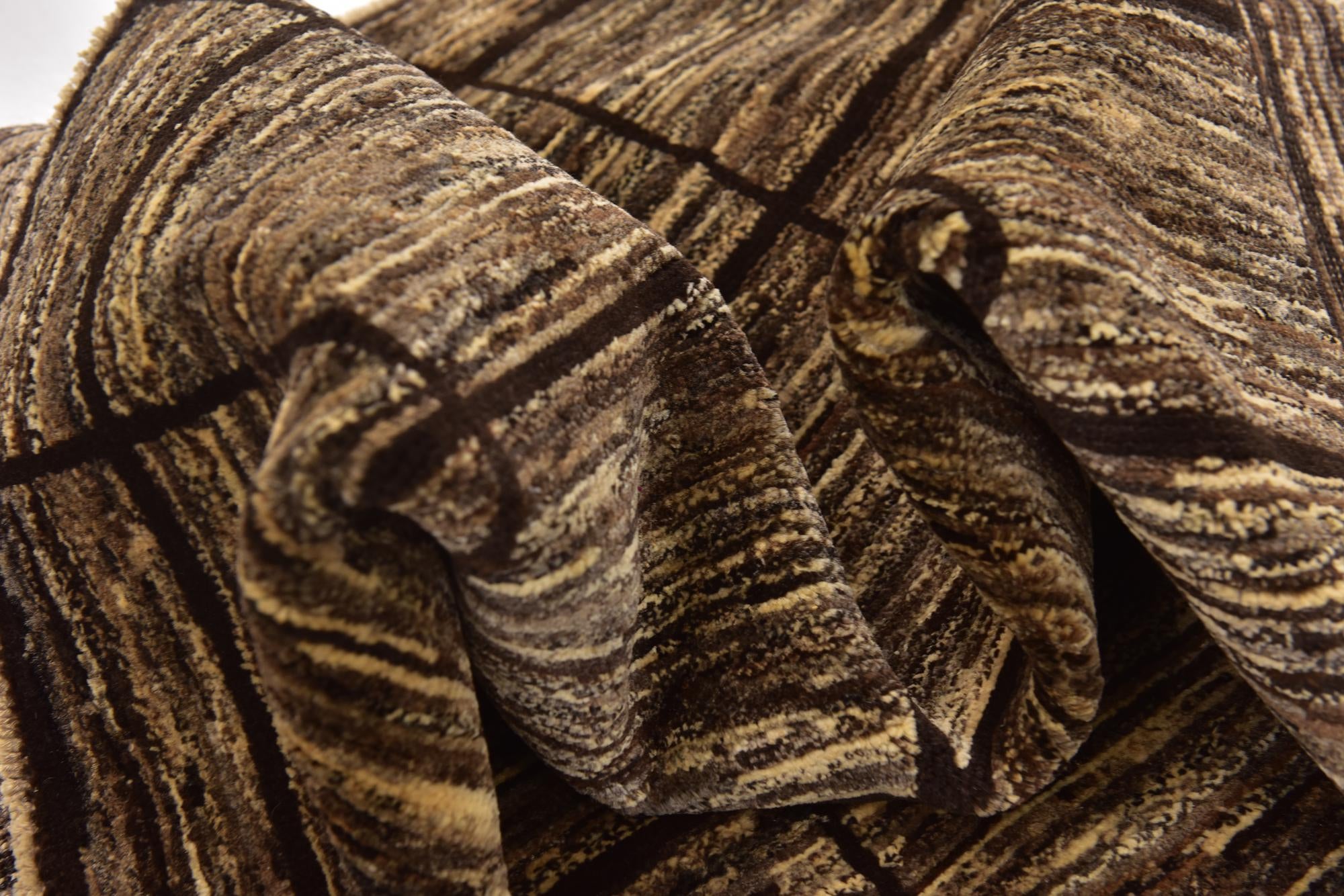 4' 8 x 6' 9 Hand Knotted Modern Ziegler Rug
