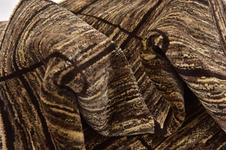4' 8 x 6' 9 Hand Knotted Modern Ziegler Rug