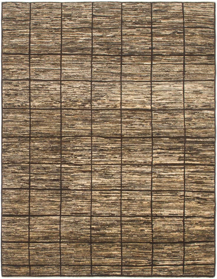 Detail image of 4' 8 x 6' 9 Hand Knotted Modern Ziegler Rug