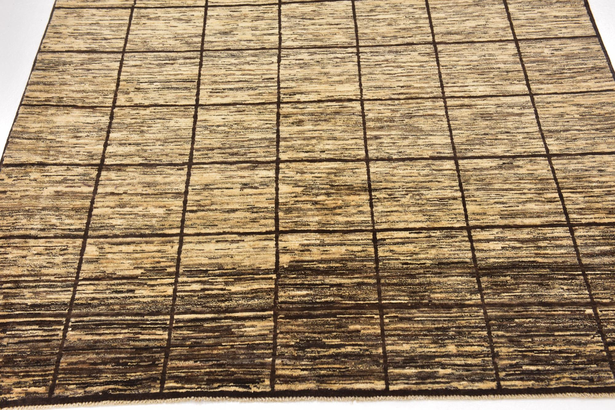 5' x 6' 7 Hand Knotted Modern Ziegler Oriental Rug