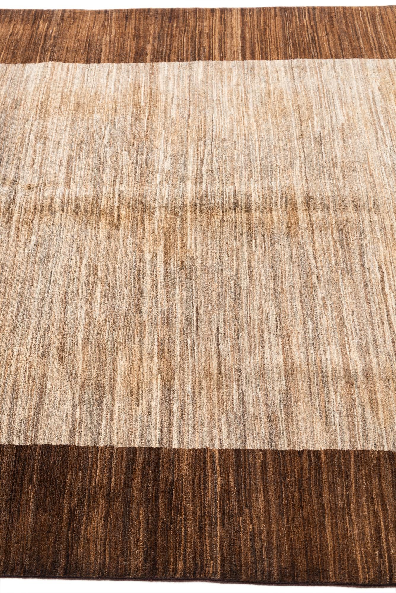 145cm x 195cm Hand Knotted Modern Ziegler Rug