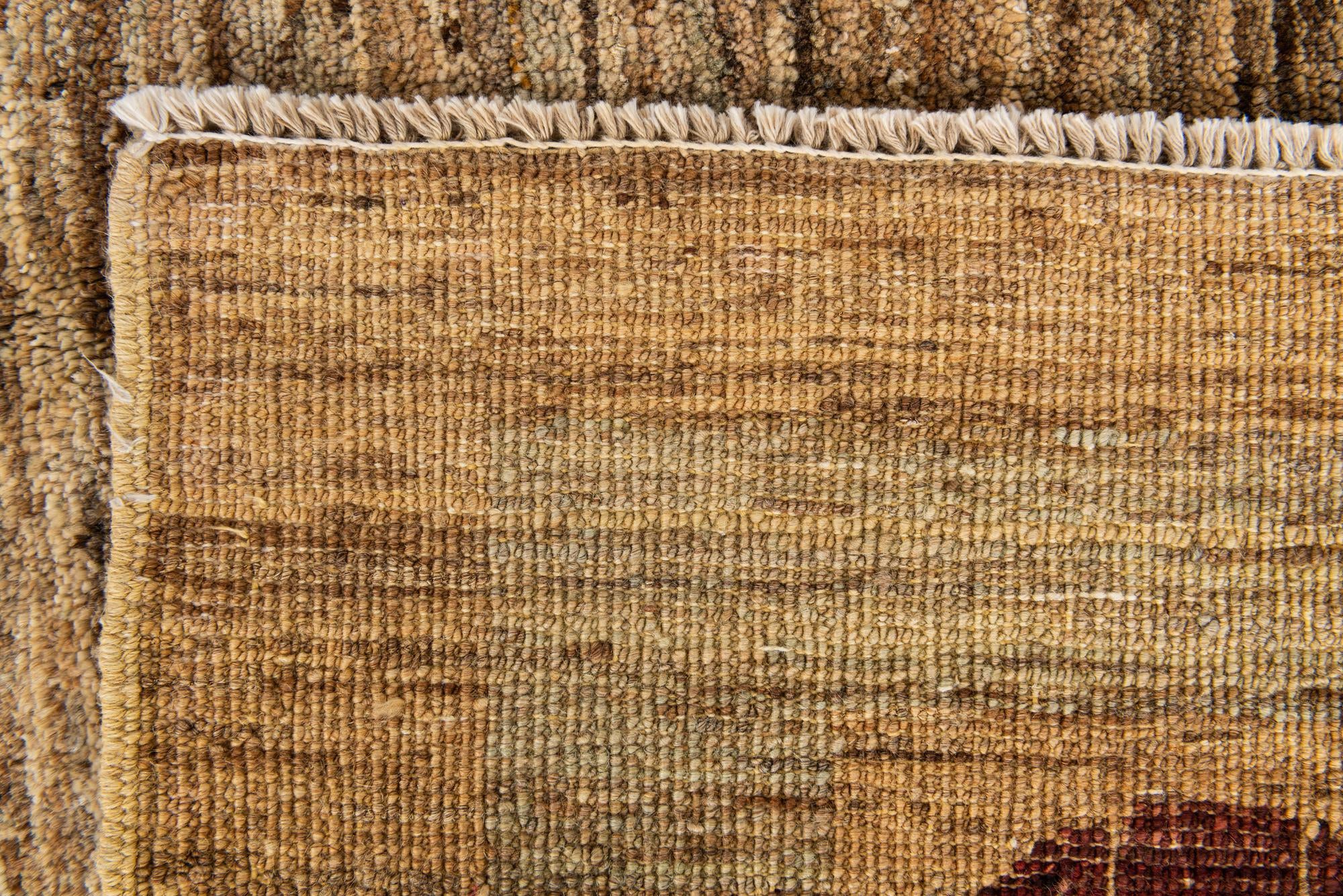 4' 1 x 6' 4 Hand Knotted Modern Ziegler Rug