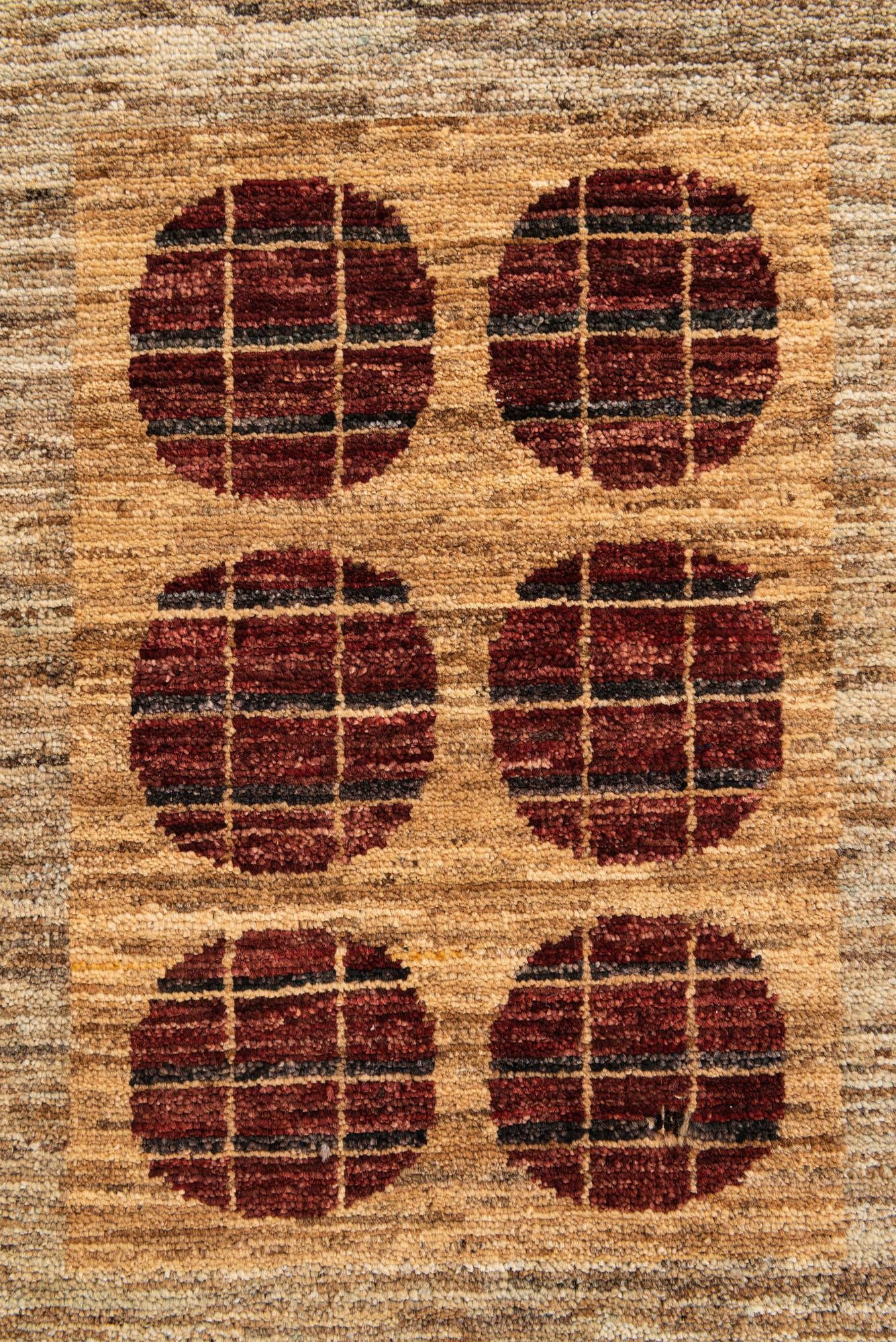 4' 1 x 6' 4 Hand Knotted Modern Ziegler Rug